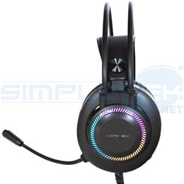 Simpletek FELIS gaming Headphones with microphone - Black