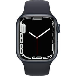 Apple Watch (Series 7) 2021 GPS 41 - Aluminium Black - Sport band Black
