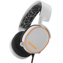 Steelseries Arctis 5 gaming wired Headphones with microphone - White
