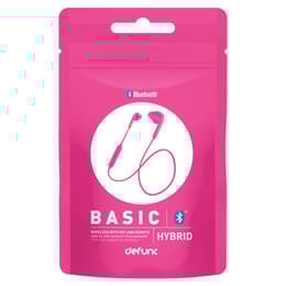 Defunc Basic Hybrid Bluetooth Earbud Bluetooth Earphones - Pink