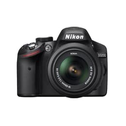 Reflex - Nikon D3200 - Black + Nikon AF-S DX Nikkor 55-300mm f/4.5-5.6 G ED VR