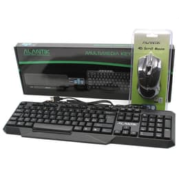 Alantik Keyboard QWERTY Italian KBALM2 Kit Mouse and Keyboard