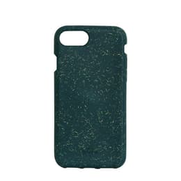 Case iPhone SE (2022/2020)/8/7/6/6S - Natural material - Green