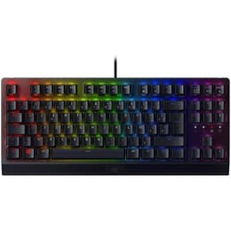 Razer Keyboard AZERTY French Backlit Keyboard BlackWidow V3 Tenkeyless