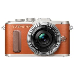 Pen E-PL8 - Brown + Olympus Olympus M.Zuiko Digital ED 14-42mm f/3.5-5.6 EZ f/3.5-5.6