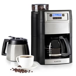 Coffee maker with grinder Klarstein Aromatica II Duo L - Black/Grey