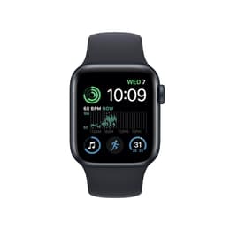 Apple Watch Series SE 2 (2022) GPS + Cellular 40 mm - Aluminium Midnight - Sport band Black