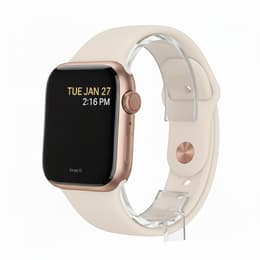 Apple Watch Series 10 (2024) GPS + Cellular 46 mm - Aluminium Rose Gold - Sport band Starlight