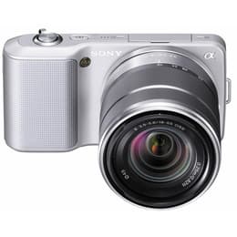 Hybrid - Sony Alpha NEX-3 Grey + Lens Sony E 18-55mm f/3.5-5.6 OSS