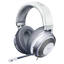 Razer Kraken Mercury Edition gaming wired Headphones with microphone - White/Grey