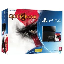 PlayStation 4 500GB - Black + God of War III Remastered