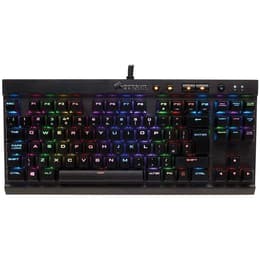 Corsair Keyboard QWERTY Spanish Backlit Keyboard K65 Cherry MX RGB