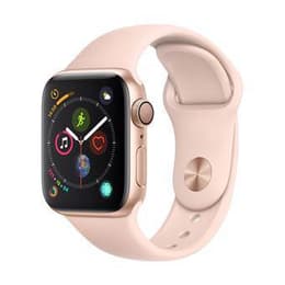 Apple Watch (Series 4) 2018 40 - Aluminium Gold - Sport loop Pink