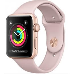 Apple Watch (Series 4) 2018 40 - Aluminium Gold - Sport loop Pink