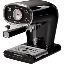 Espresso coffee machine combined Paper pods (E.S.E.) compatible Ariete Cafè Retro 1388 1L - Black