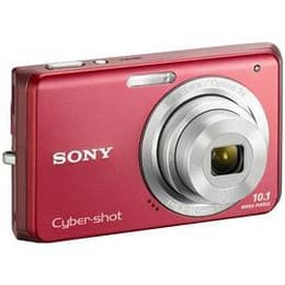 Compact Cyber-Shot DSC-W180 - Red + Sony Lens Optical Zoom f/3.1-5.6