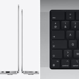 MacBook Pro 16-inch (2021) - Apple M1 Max 10-core and 24-core GPU - 32GB RAM - SSD 1000GB - QWERTY - English