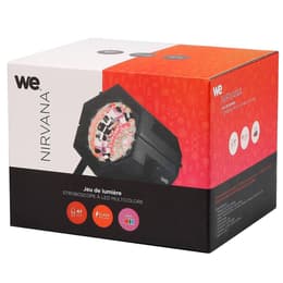 We Stroboscope à 47 LED multicolore 4 couleurs Vitesse du flash réglable + Fixation Audio accessories