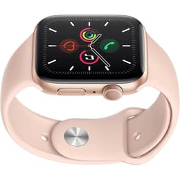 Apple Watch (Series 4) 2018 GPS 40 - Aluminium Rose gold - Sport band Pink
