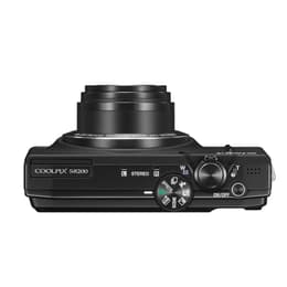 Compact Coolpix S8200 - Black + Nikon Nikkor 14x Wide Optical Zoom ED VR 4,5-63,0mm f/3,3-5,9 f/3,3-5,9