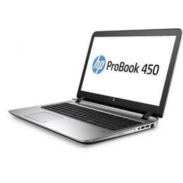 HP ProBook 450 G3 15-inch (2015) - Core i3-6100U - 4GB - SSD 512 GB + HDD 500 GB AZERTY - French