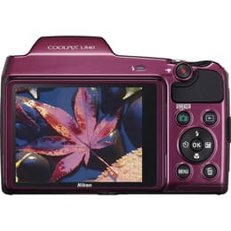 Other Coolpix L840 - Purple + Nikon Nikkor Optical Zoom ED VR 4.0-152 mm f/3.0-6.5 f/3.0-6.5