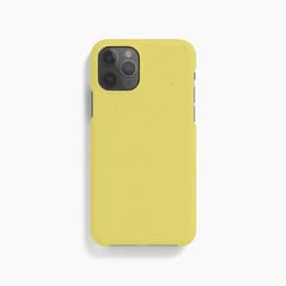 Case iPhone 11 Pro - Natural material - Yellow