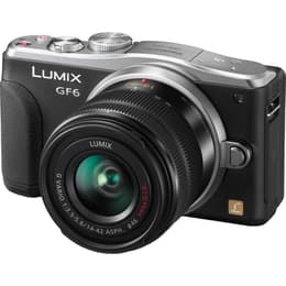 Lumix DMC-GF6 - Black/Grey + Panasonic Lumix G Vario f/3.5-5.6