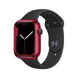 Apple Watch (Series 7) 2021 GPS 45 - Aluminium Red - Sport band Black