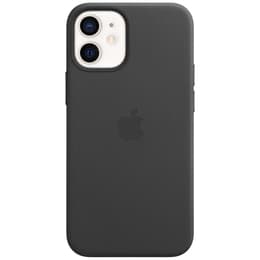 Apple Leather case iPhone 12 mini - Magsafe - Leather Black