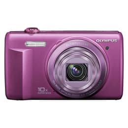 Compact - Olympus VR-340 - Purple + Lens Olympus wide Optical zoom 10X 4.2-42mm f/3-5.7