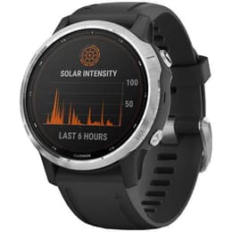 Smart Watch Garmin HR GPS Fenix 6S Solar - Silver/Black