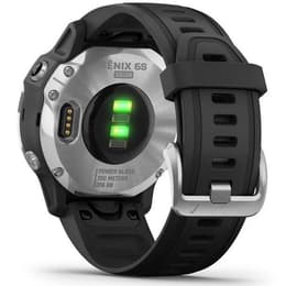 Smart Watch Garmin HR GPS Fenix 6S Solar - Silver/Black