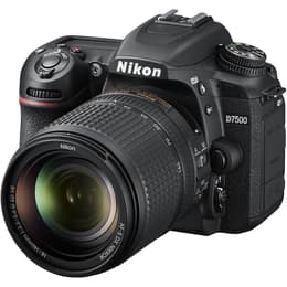 Reflex D7500 - Black + Nikkor Nikon AF-S VR Nikkor DX 18-200mm f/3.5-5.6G II ED f/3.5-5.6