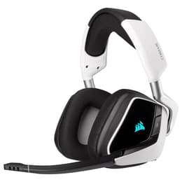 Corsair Void RGB Elite Wireless noise-Cancelling gaming wireless Headphones with microphone - White