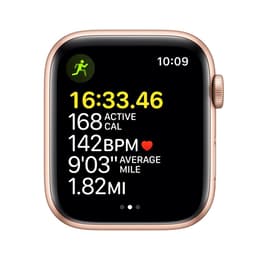 Apple Watch Series 5 (2019) - (band not included) - GPS + Cellular 44 mm - Gold Aluminium