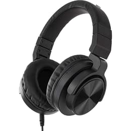 Amazon Basics MHP-1190-01A noise-Cancelling wired Headphones - Black