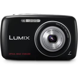 Compact Lumix DMC-S3 - Black + Panasonic Lumix DC Vario 4X Optical Zoom 28-112mm f/3.1-6.5 ASPH. Mega O.I.S. f/3.1-6.5