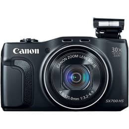 Compact PowerShot SX700 HS - Black + Canon Zoom Lens 30X IS 4.5-135mm f/3.2-6.9 f/3.2-6.9