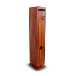 Inovalley Woodtower Bluetooth Speakers - Brown