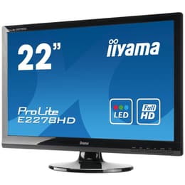 22-inch Iiyama ProLite E2278HD 1920 x 1080 LED Monitor Black