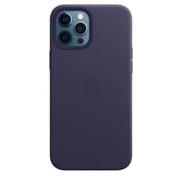 Apple Case iPhone 12 Pro Max - Magsafe - Leather Purple