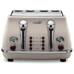 Toaster De'Longhi CTOV4003BG 4 slots - Beige