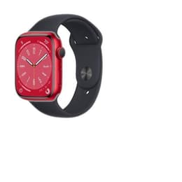 Apple Watch (Series 8) 2022 GPS 41 - Aluminium Red - Sport band Black