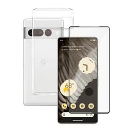 Case 360 Google Pixel 7 Pro and protective screen - TPU - Transparent