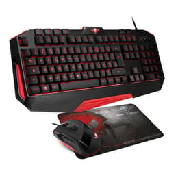 Spirit Of Gamer Keyboard AZERTY French Backlit Keyboard PRO-MK3
