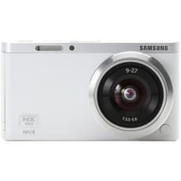 Compact NX-mini - White + Nikon Samsung Zoom Lens 9-27 mm f/3.5-5.6 OIS f/3.5-5.6