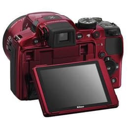 Nikon Coolpix P510 Compact 16Mpx - Red/Black