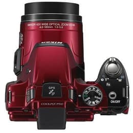 Nikon Coolpix P510 Compact 16Mpx - Red/Black