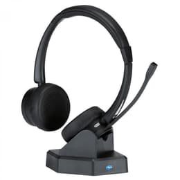 ProXtend Sonnet Duo PX-HSUSB101 - USB Cable, Charging station noise-Cancelling gaming wireless Headphones with microphone - Black
